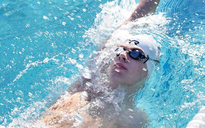 Man swimming